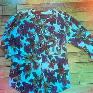 Floral Bernd Berger vintage button down
